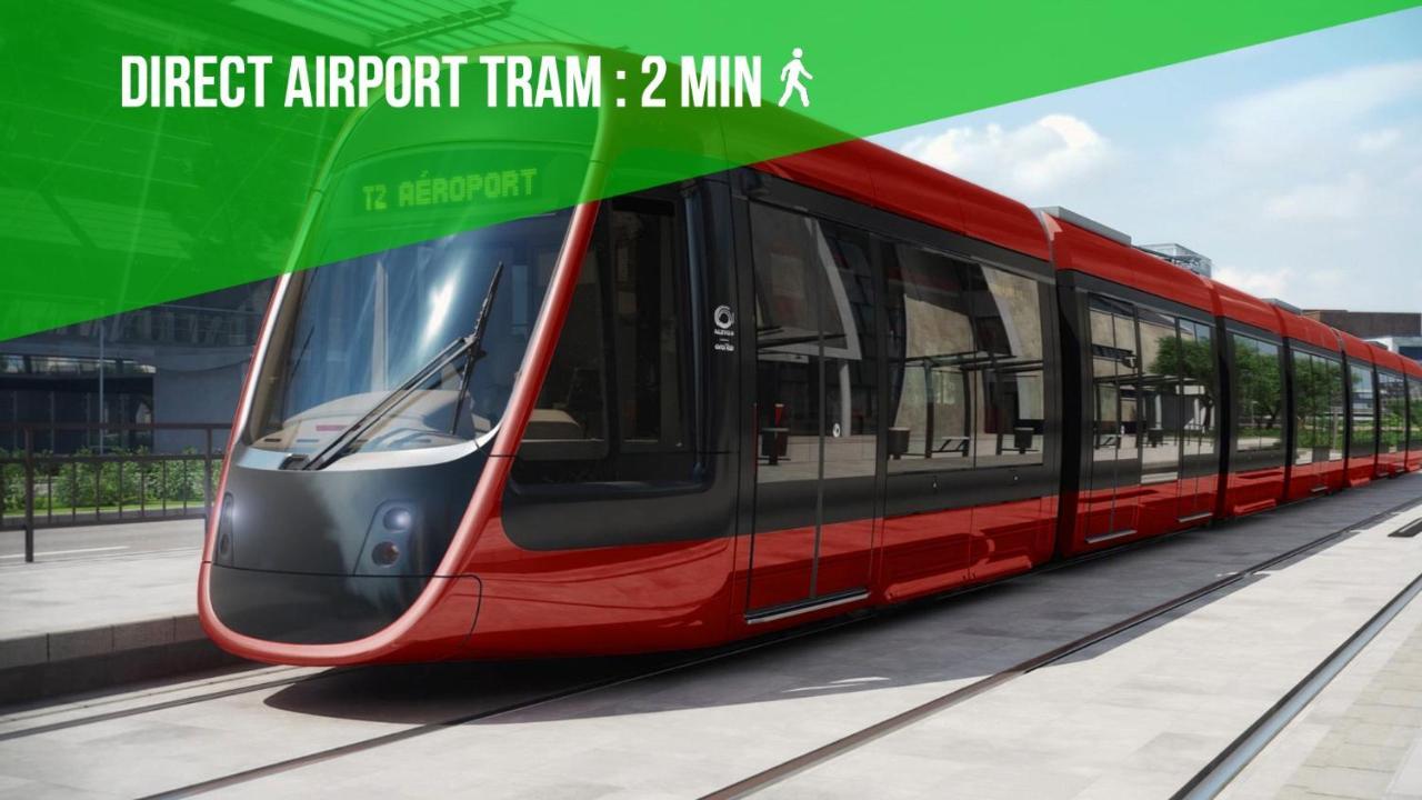 2 Rooms - Hyper Centre - Air-Conditioned - Terrace - Quiet - Tramway - Equipped Kitchen - Wifi Nice Exterior foto